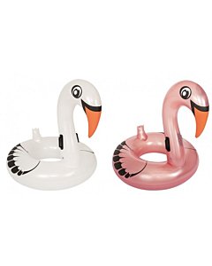 Ujumisloom Flamingo/ roosa ja valge / 165x117cm