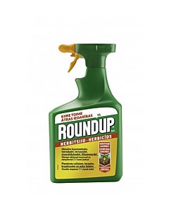 Roundup Quick 1L, asutusvalmis lahus, pihustiga pudelis