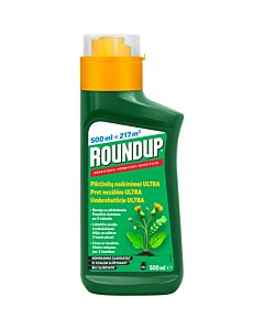 Umbrohutõrje Roundup Ultra / 500ml