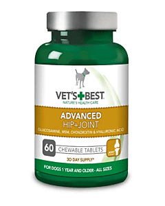 Vets Best Hip&Joint tabletid koertele, 60 tk