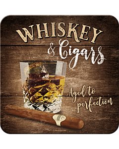 Retro klaasialus / Whiskey & Cigars / LM