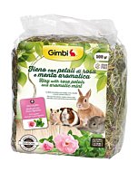 Gimbi hein närilistele / roosi ja mündiga / 500g