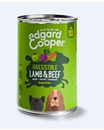 Edgard Cooper koerakonserv lamba- ja veiselihaga / 400g
