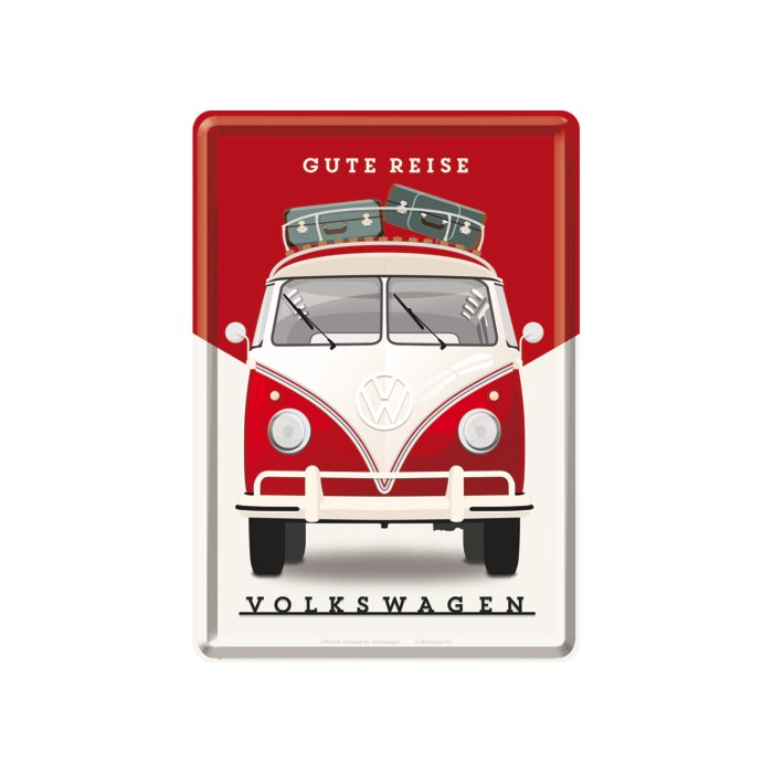 Postikortti 10X14 / VW Gute Reise