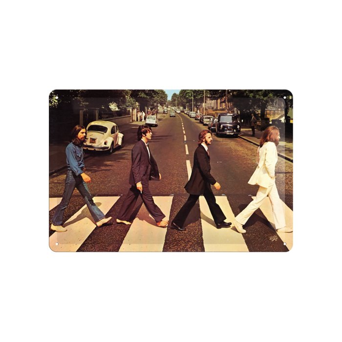 Kilpi 20x30cm / The Beatles Abbey Road