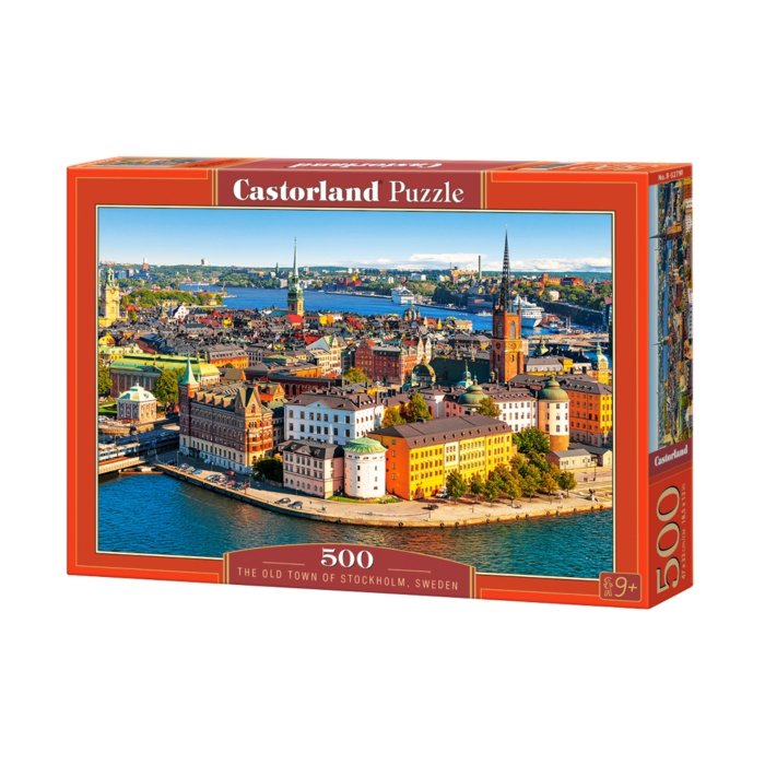 Castorland puzzle The Old town of Stockholm / Sweden / 500tk /LM