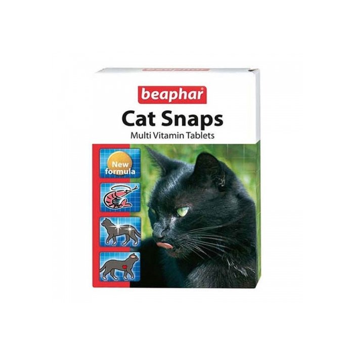 Beaphar Cat Snap multivitamiini tabletid kassidele / 75tk