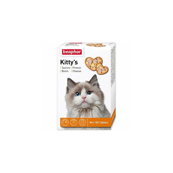 Beaphar Kitty's Mix vitamiinimaius kassidele / 180tk