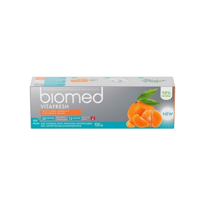 Biomed hambapasta Biomed Citrusfresh / 100g
