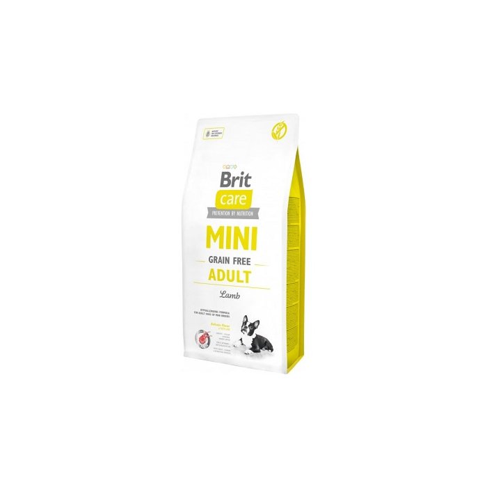Brit Care Mini Grain Free Adult Lamb koeratoit /  7kg