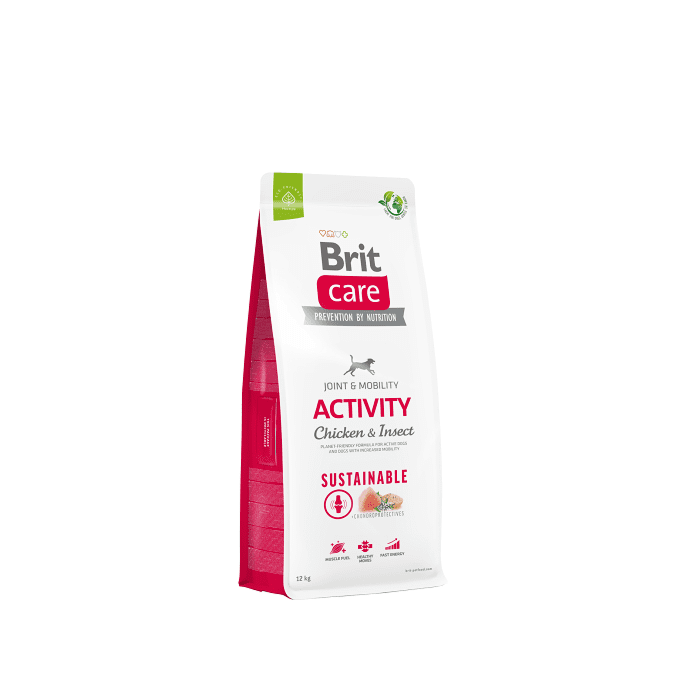 Brit Care Sustainable Activity Chicken&Insect koeratoit 12kg