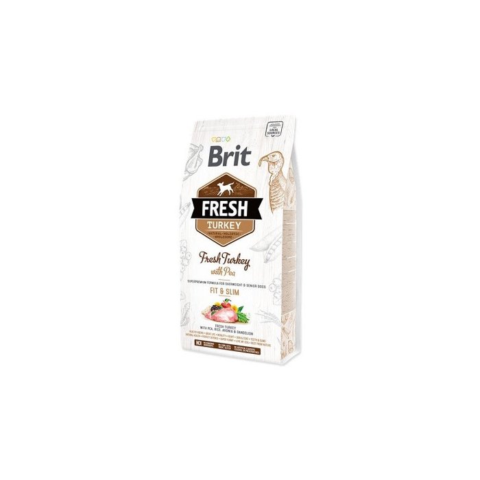 Brit Fresh Turkey & Pea Light Fit & Slim  / 12kg 