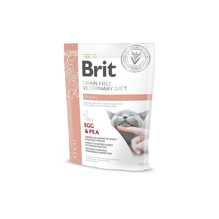 Brit Veterinary Diet Renal / neerude talitlust toetav kassitoit 400g