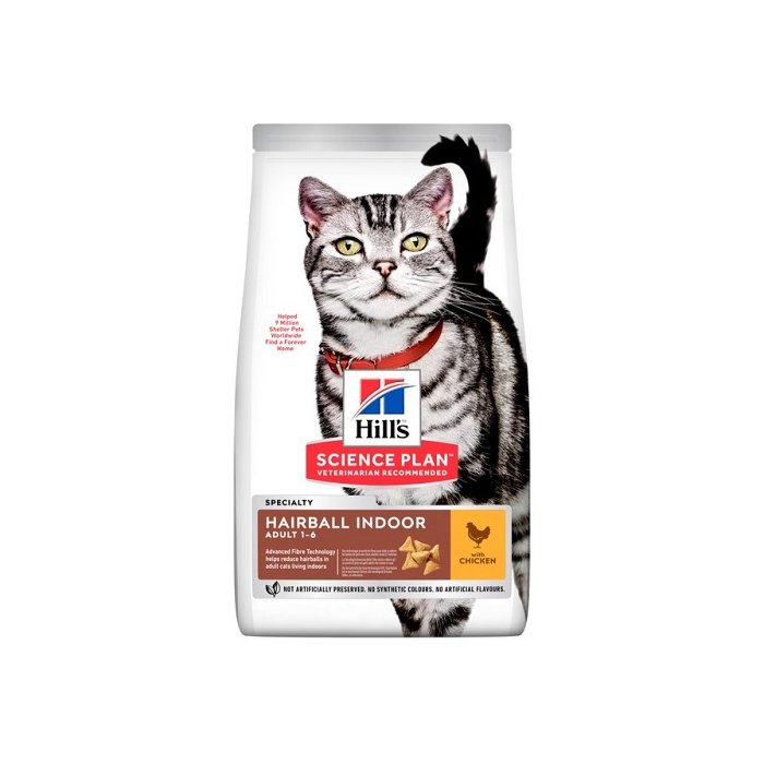 Hill´s SP Feline Adult Indoor Cat Chicken kassitoit / 1,5kg *