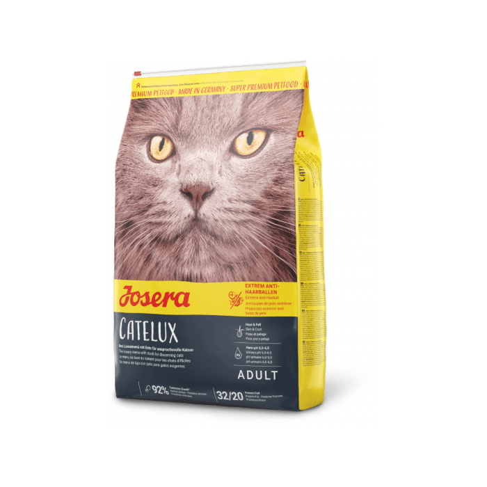 Josera Catelux kuivtoit pikakarvalistele kassidele / 10kg