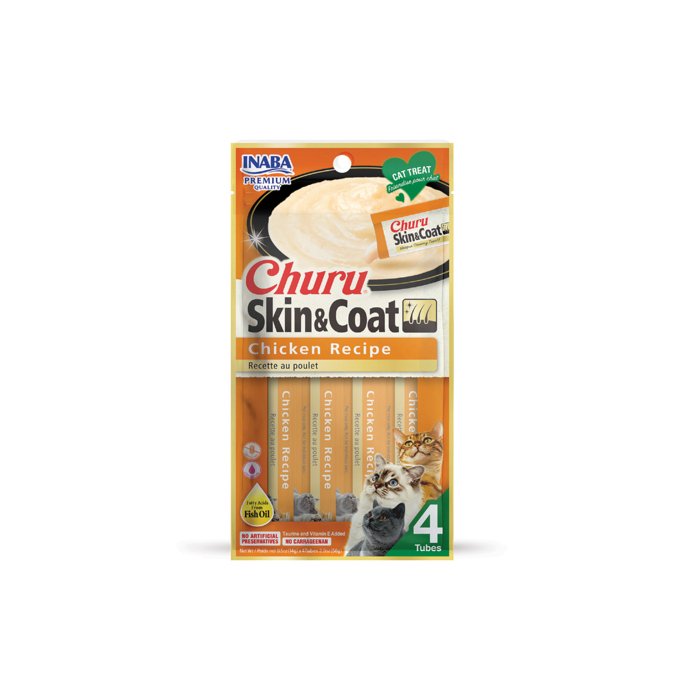 Churu Skin&Coat kanaga maius kassile 4x14g