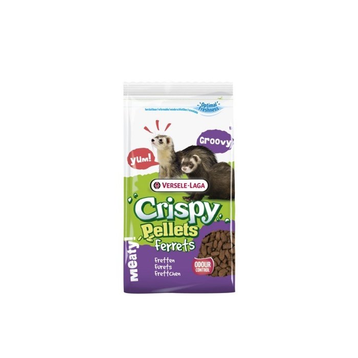 Täissööt Crispy Pellets - Ferrets Tasty, tuhkrutele 700g