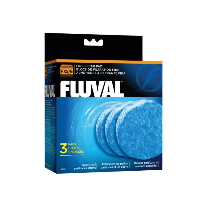 Filtrielement Fluval Medium Fine filtrile FX5 3tk