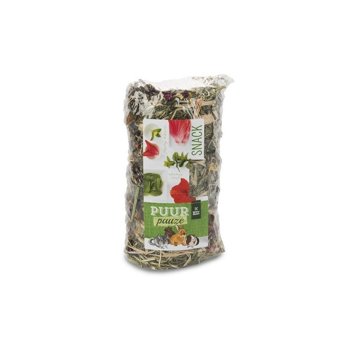 PUUR Pauze Hay Roll Hibiskus ja mint närilistele / 200g