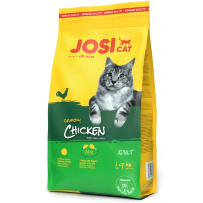 Josera JosiCat Crunchy Poultry täistoit täiskasvanud kassidele / 1,9kg