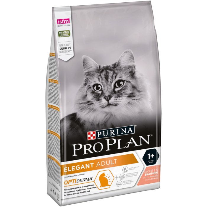 Pro Plan Cat Adult Optiderma Elegant kassitoit lõhe / 1,5kg