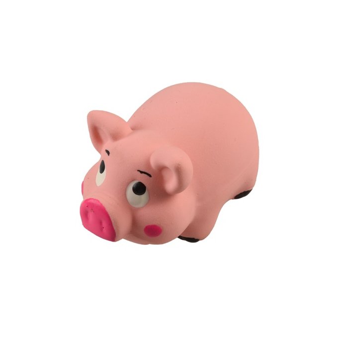 Koera mänguasi latex Innocent Pig roosa 6,5x3,8x4,6cm