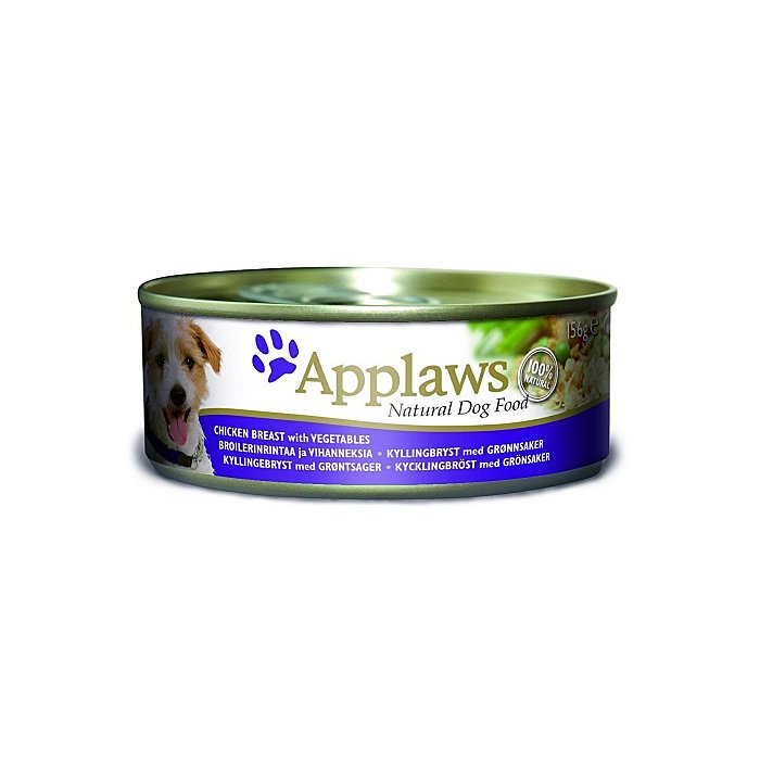 Applaws koerakonserv kana, singi  ja juurviljadega / 156 g