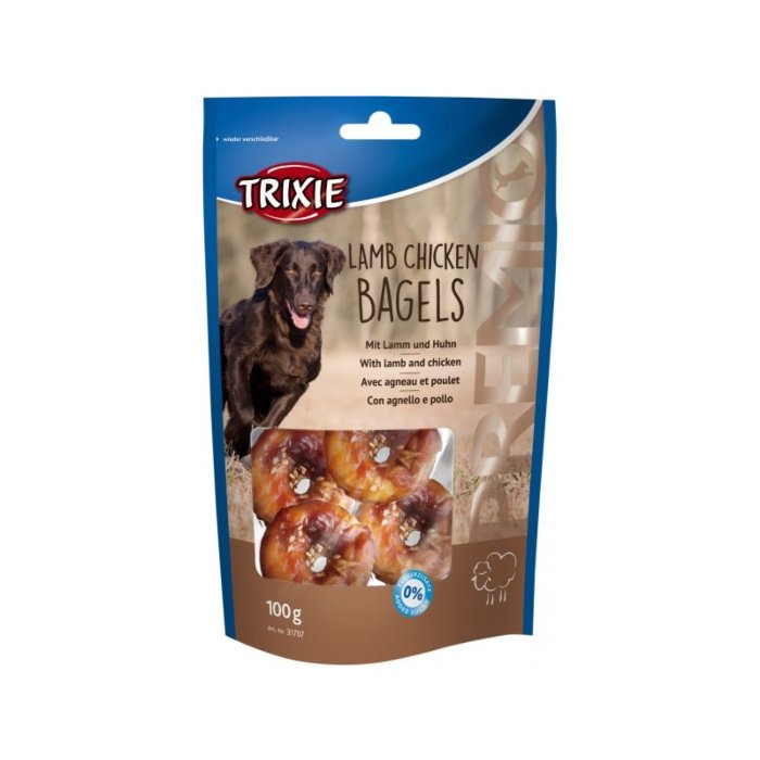 Trixie Koera maius PREMIO Lamb Chicken Bagels / 100g