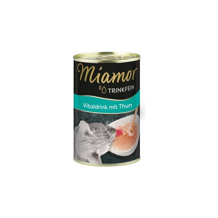 Miamor tuunikala puljong kassidele / 135ml