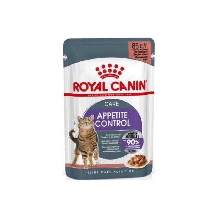 Royal Canin FCN Appetite Controlt Wet Gravy õhukesed viilud kastmes  / 85g