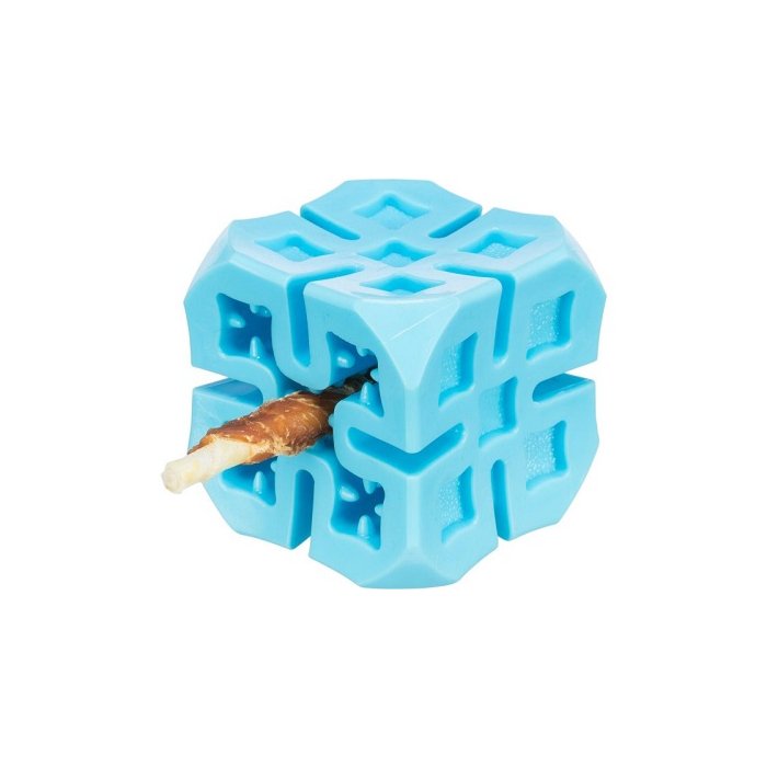 Koera mänguasi Snack cube - maiuse kuup 6cm, erinevad värvid