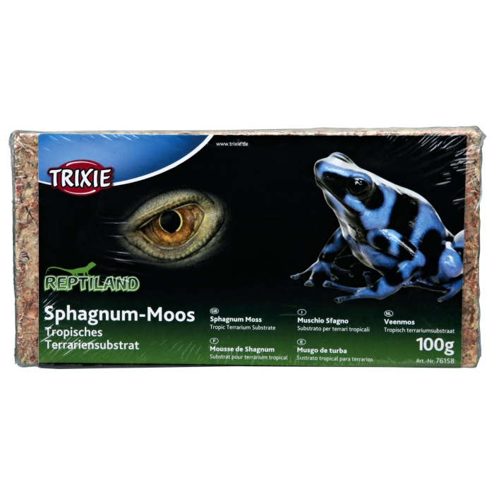 Terrariumi substraat / Sphagnum-Moos / 100g / 4,5l