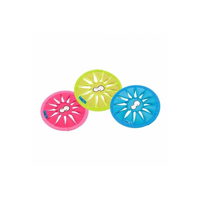 Mänguasi koertele Twisty Frisbee komplekt juhuslik värv